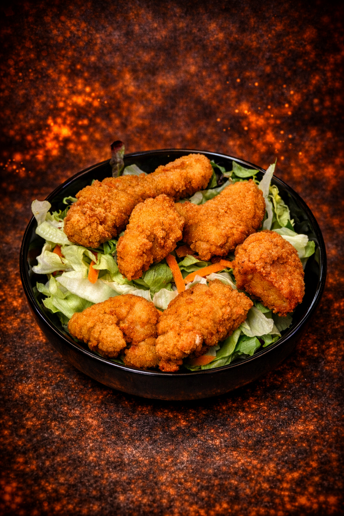Çıtır tavuk salata